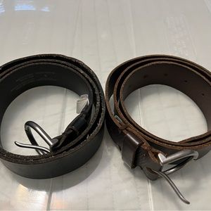Leather belts